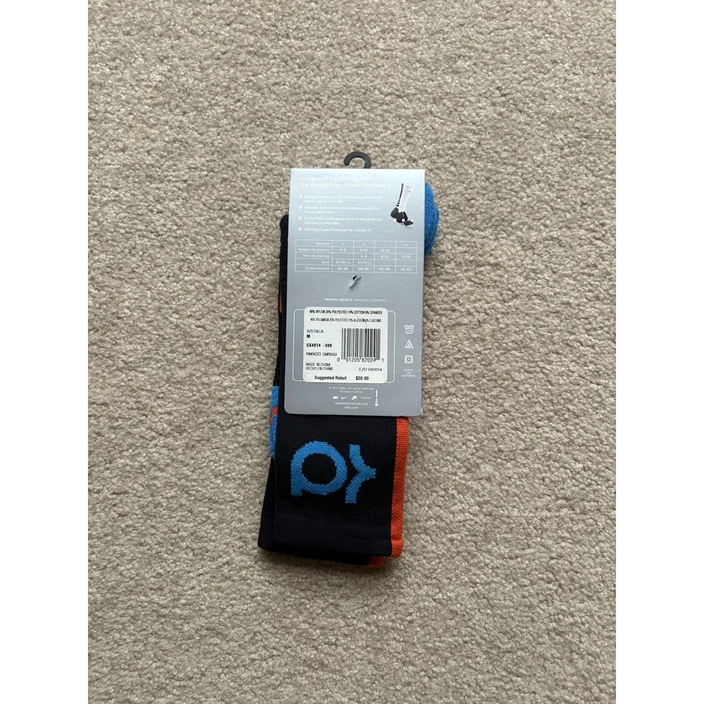 Nike Elite Socks KD OKC‎ Mens Medium Dri-FIT Basketball SX4814-048